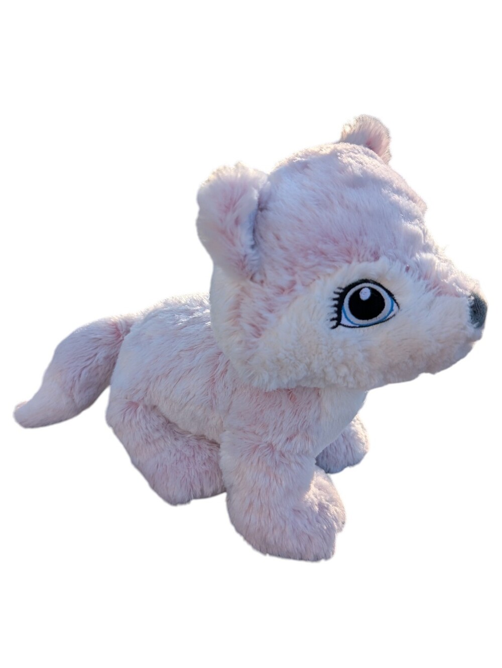 Build A Bear Pink Artic Frost Fox Merry Mission Plush 2022